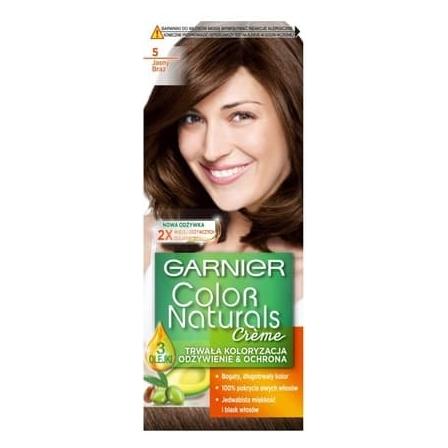Garnier Color Naturals Hair Dye 5 Light Brown (5 Hellbraun) (3600540179630)