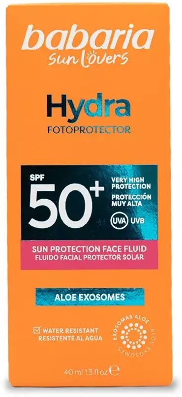 Babaria Sun Lovers Hydra Facial Solar Fluid SPF50+ 40 ml