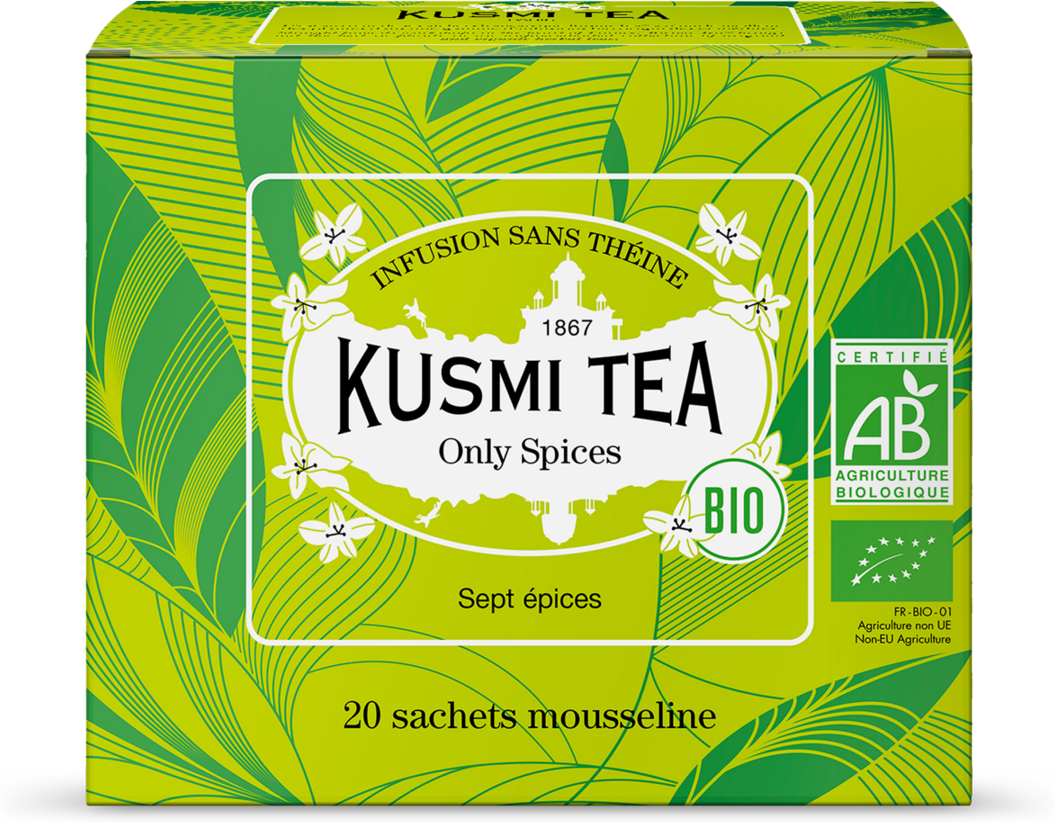 Only Spices - Kräutertee Fenchel, süßholz, anis, bio - Kusmi Tea