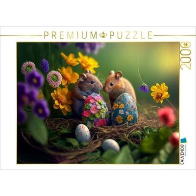 CALVENDO Puzzle Oh du schöne Frühlingszeit | 2000 Teile Lege-Größe 90x67cm Foto-Puzzle für glückliche Stunden