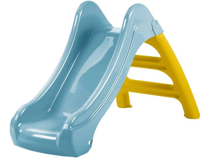 Rutsche FEBER Casual , blau (blau, gelb), Rutschen, KinderB:96cm H:123cm T:92cm, Kunststoff, Rutsche, Made in Europe, B:96cm H:123cm T:92cm