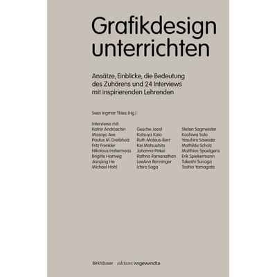 Grafikdesign unterrichten, Taschenbuch von , Birkhäuser, 978-3-0356-2965-1