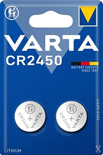 VARTA AG VARTA Professional Electronics Knopfzelle Batterie CR 2450 2er Blister 06450101402