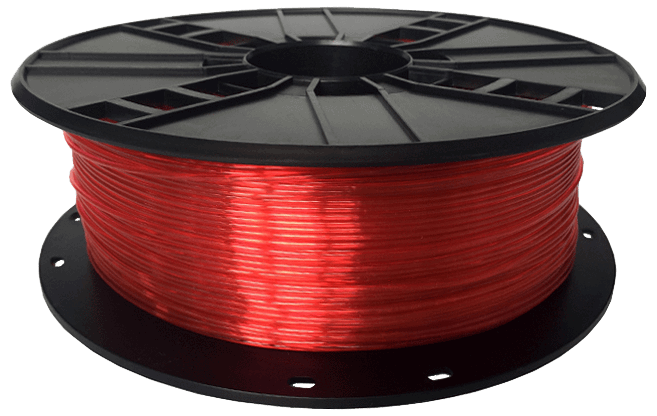 Ampertec 3D-Filament PETG rot 1.75mm 1000g Spule 3DPET1000RED1AM