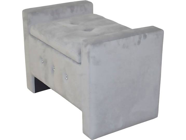 Sitztruhe INOSIGN, grau, B:75cm H:52cm T:45cm, Sitzbänke, Sitztruhe