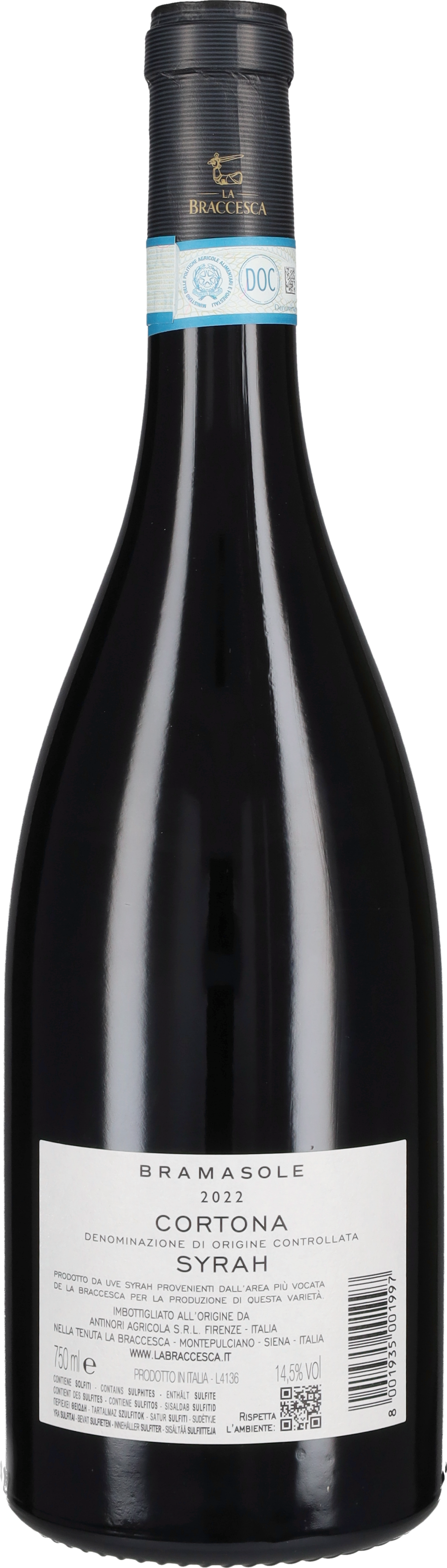 Syrah 'Bramasole' La Braccesca - Antinori 2022