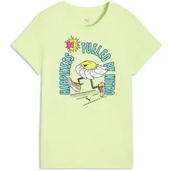 PUMA Run Nitro Graphic Laufshirt Damen 38 - apple spritz XS