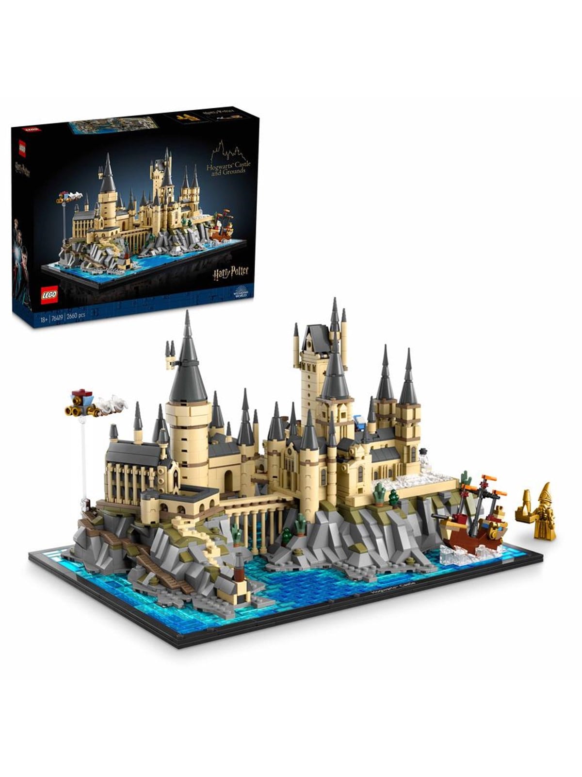 LEGO Harry Potter 76419 Schloss Hogwarts mit Schlossgelände