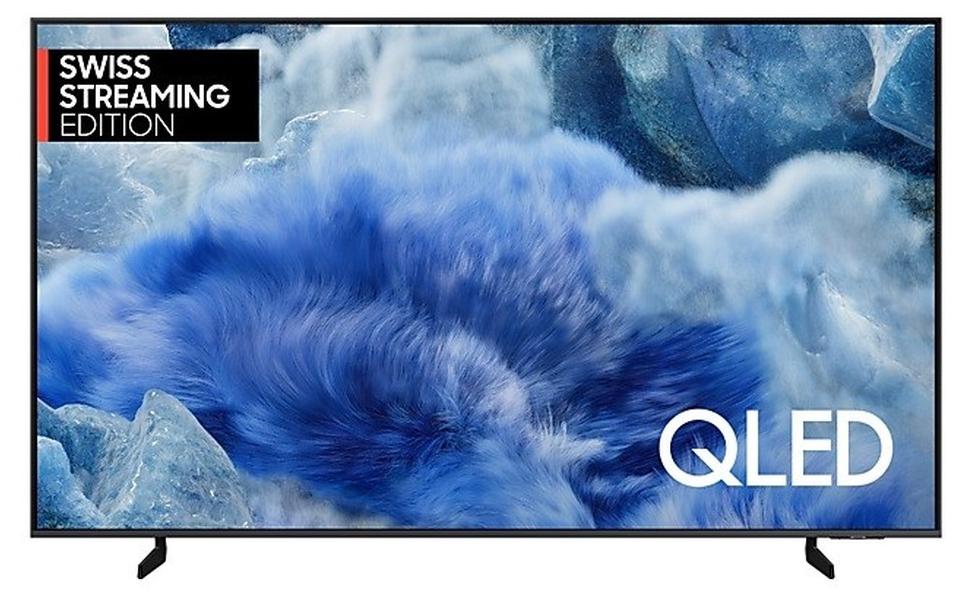 Samsung Q8F QE55Q8FAAU, 139,7 cm (55"), 3840 x 2160 Pixel, QLED, Smart-TV, WLAN, Grau, Titan