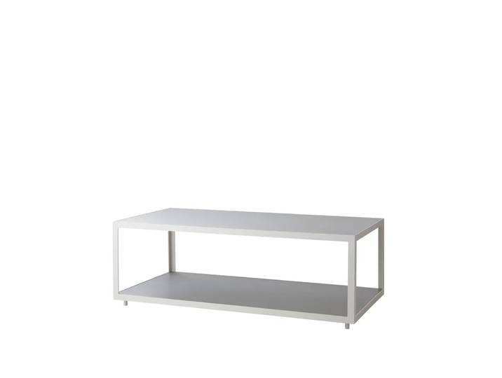 Cane-line Level Couchtisch Keramik 62x122 cm Light Grey-White