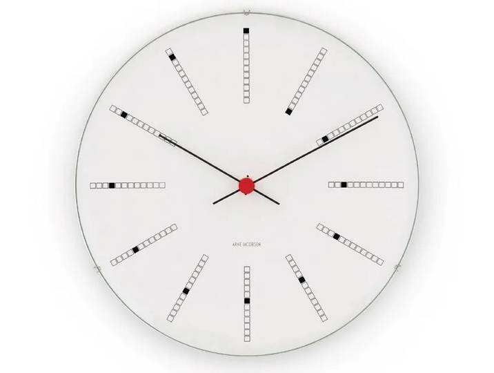 Arne Jacobsen Clocks Horloge murale Arne Jacobsen Bankers Ø 48 cm