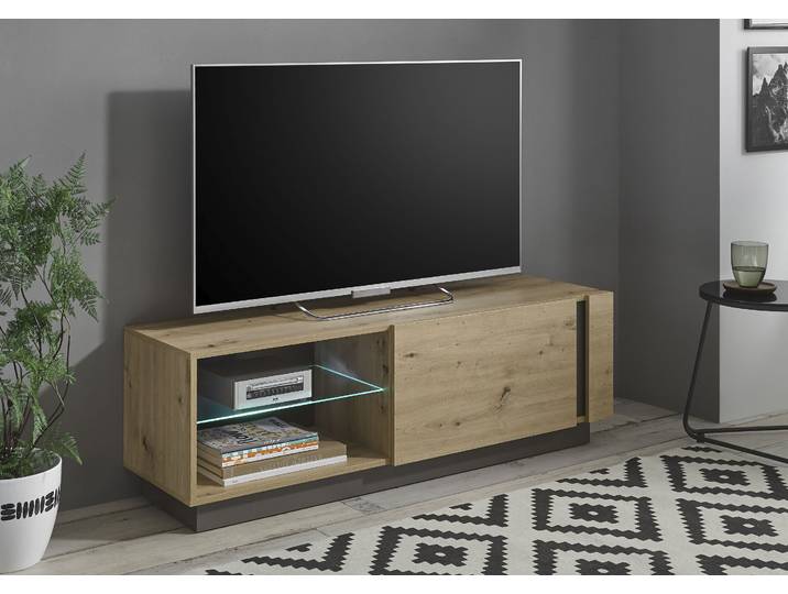 Lowboard HOME AFFAIRE CLAiR Lowboard 31 , braun (eiche artisan), B:138cm H:46cm T:40cm, Sideboards, Lowboard, Breite 138 cm