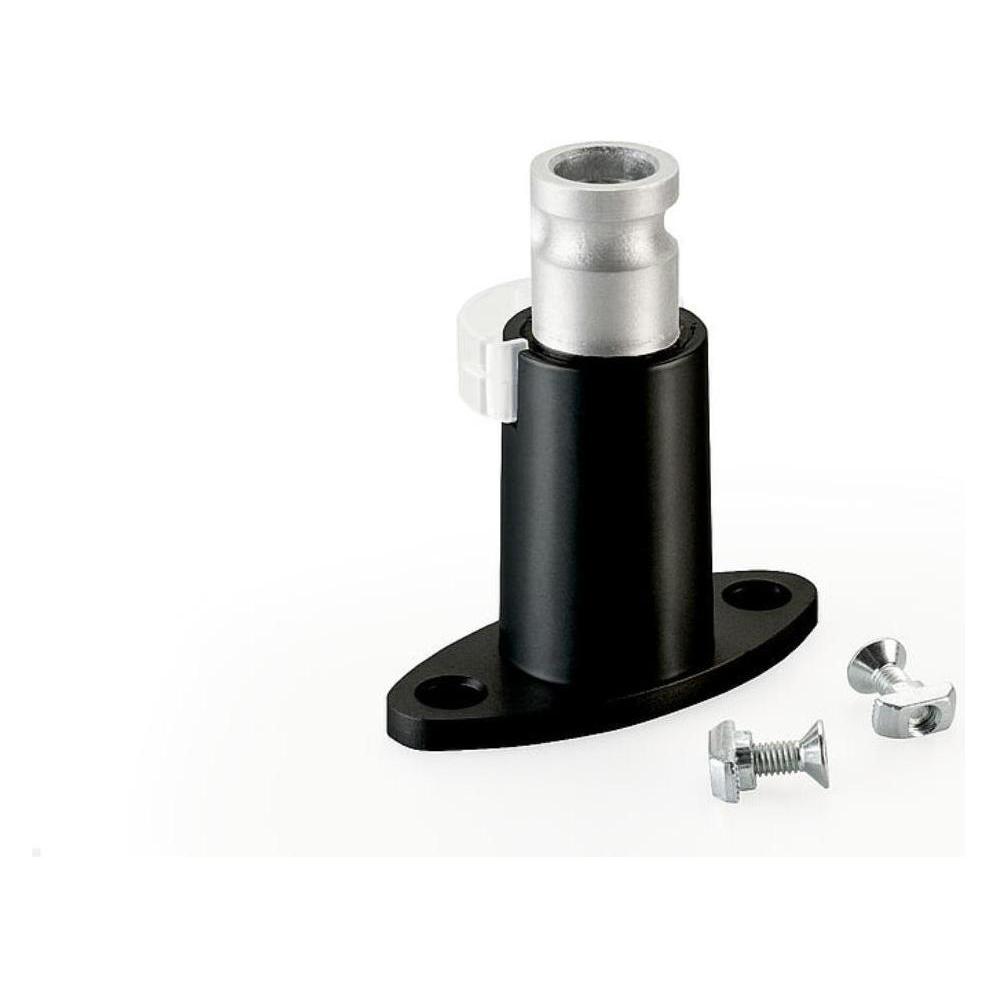 Novus Clu Zubehör Systemschienen-Adapter für Monitorarm, schwarz (898+0068+000)