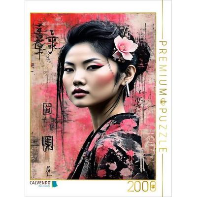 CALVENDO Puzzle Toshifumi - Schöner Lotus des Glücks | 2000 Teile Lege-Größe 90x67cm Foto-Puzzle für glückliche Stunden