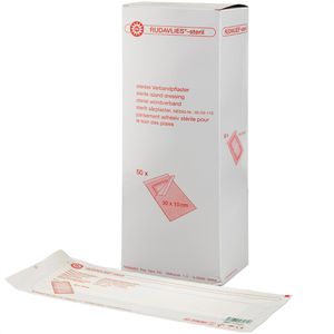 Nobamed Pflaster Rudavlies, 50 Strips, steril, sensitiv, elastisch, 30 x 10cm