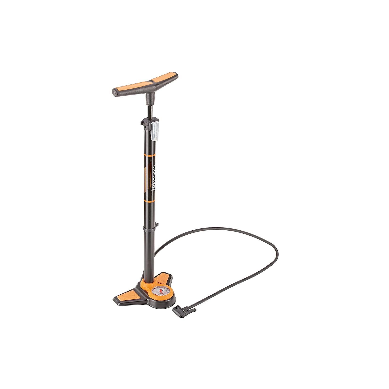 SKS Standpumpe "AIR CONTROL", für alle Ventilarten, 8 bar, mit Manometer, Kunststoff
