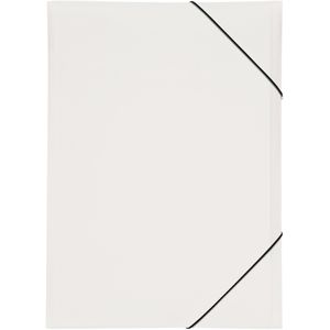 Pagna Eckspanner Trend 21638-02, A3, Kunststoff, weiß, 3 Einschlagklappen
