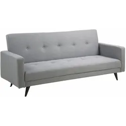 Actona »Leconi« Bettcouch 217x89x92 cm / hellgrau