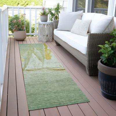 Addison Rugs Machine Washable Indoor/Outdoor Modern Sailboats Chantille Rug
