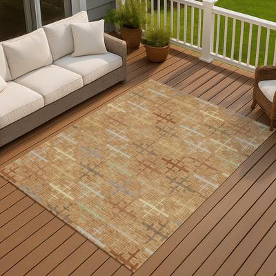 Addison Rugs Machine Washable Indoor/ Outdoor Modern Glencoe Chantille Rug