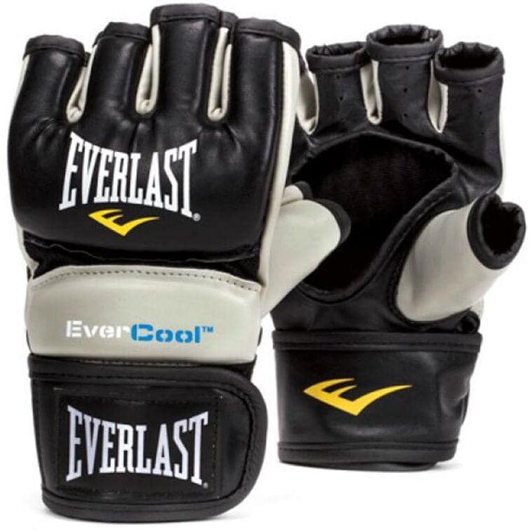 Kickboxhandschuhe EVERLAST "EVERSTRIKE TRAINING GLOVES", grau, Boxhandschuhe, Kunstfaser, Kickboxhandschuhe grau Einheitsgröße
