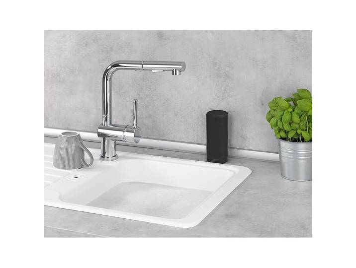 Distributeur Easy Squeez-e 14 x 6cm Noir/Noir
