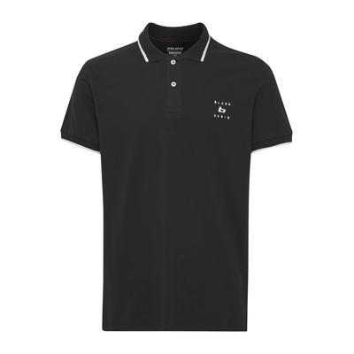 Poloshirt BLEND "Poloshirt BHPolo", Herren, Gr. S, schwarz, Obermaterial: 95% Baumwolle CO. 5% Elasthan EL., Shirts