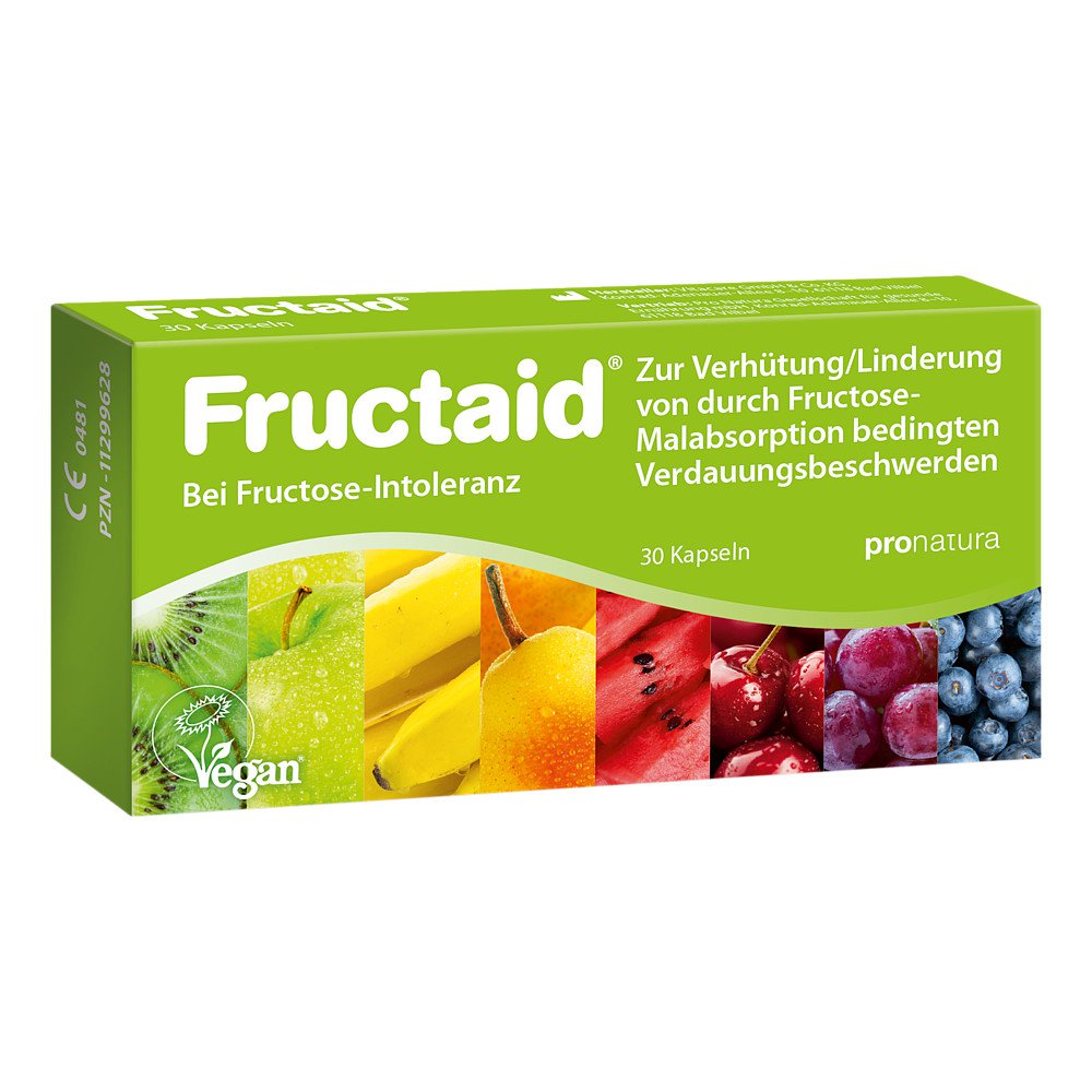 Pro Natura Gesellschaft für gesunde Ernährung mbH Fructaid Kapseln 11299628