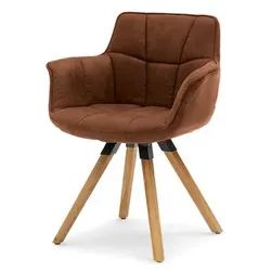 Musterring Stuhl Tamina Stoff Maron