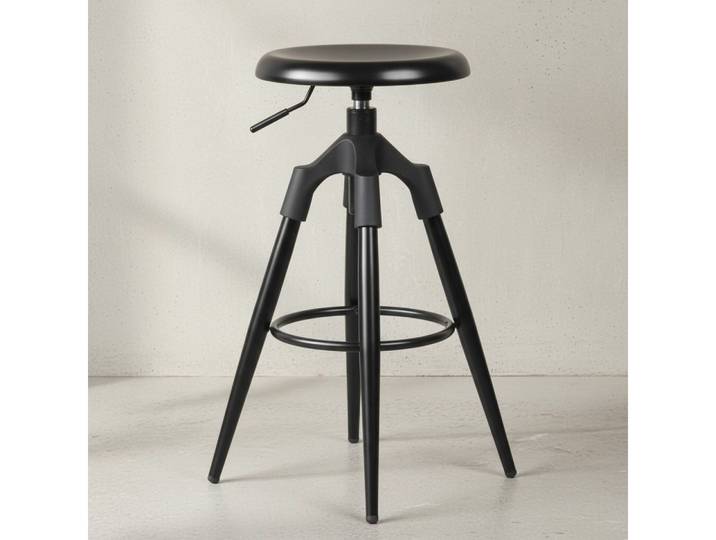 KADIMA DESIGN Barhocker Industrie Tresenhocker TIBER - Höhenverstellbar & Stabil für Räume, Drehbar