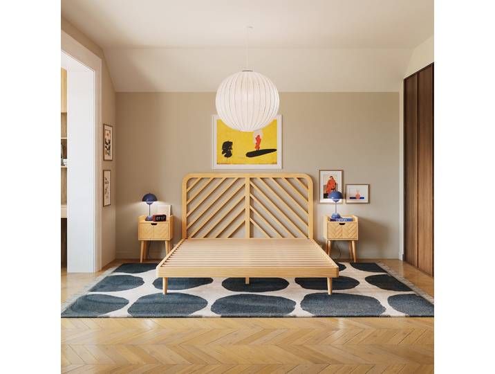 Kopfteil Bett Holz Alba