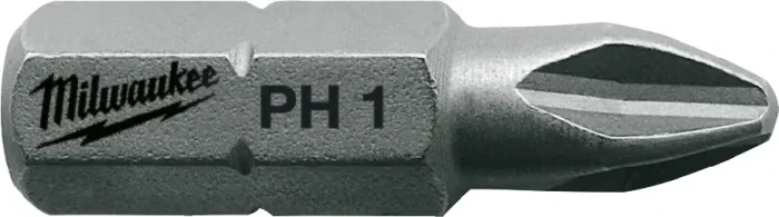 Milwaukee Punta PH2 x25mm - 25uds - S/Driving Bit PH 2 x 25mm - 25pcs (24917571)