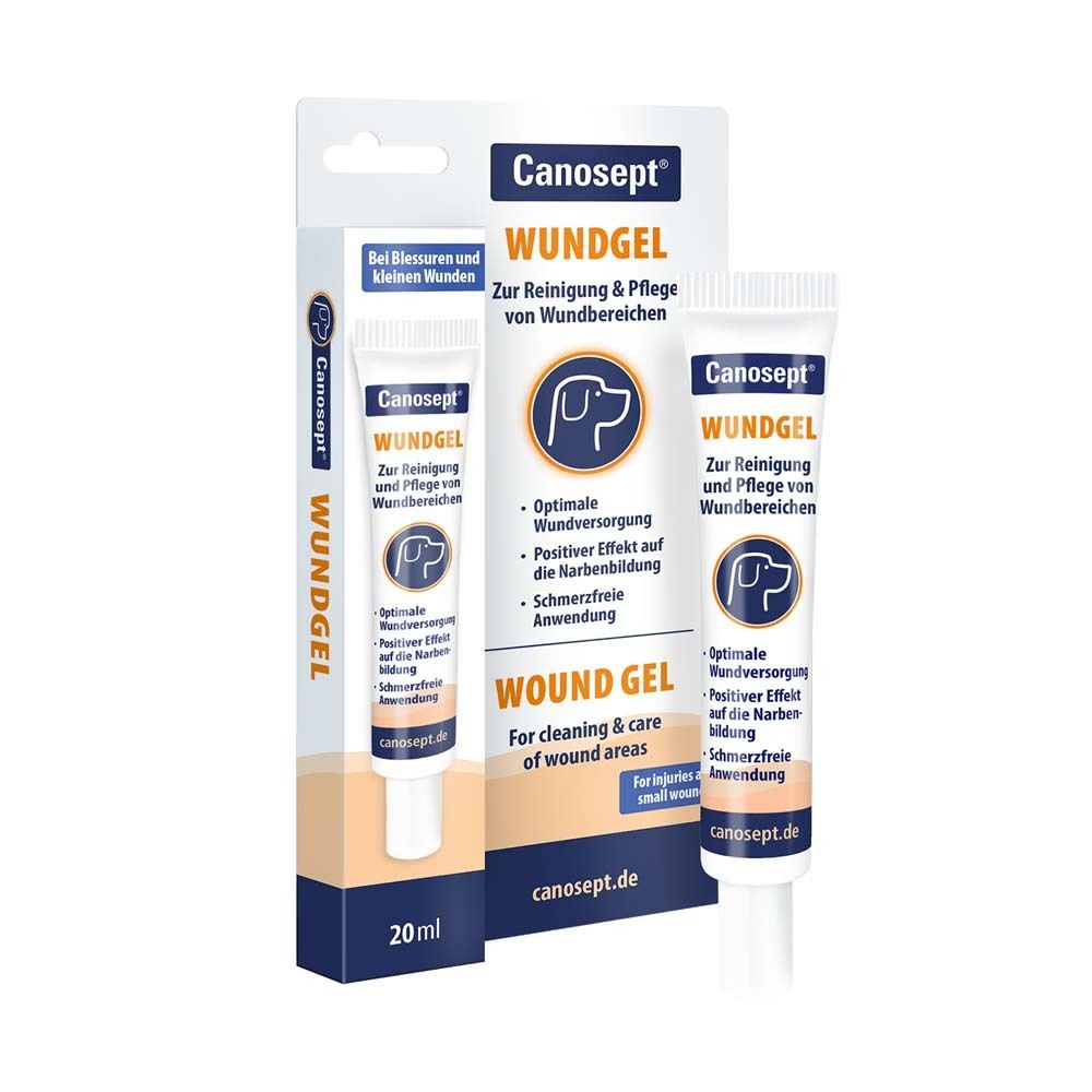 Canosept Wundgel f.Hunde 20 ml Gel