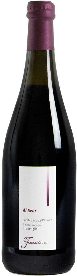 Ferretti Lambrusco Rosso Frizzante 'Al Scur' 2022