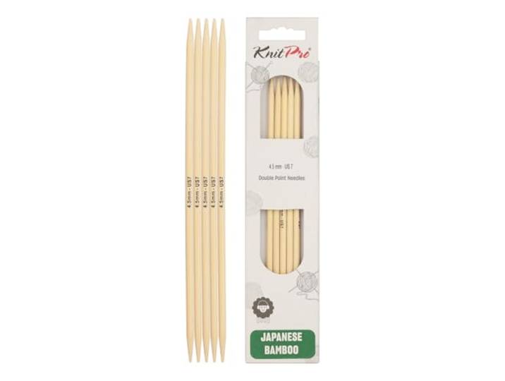 KnitPro breinaald, bamboe, naturel, 15 x 0,45 x 0,45 cm, 5-eenheden