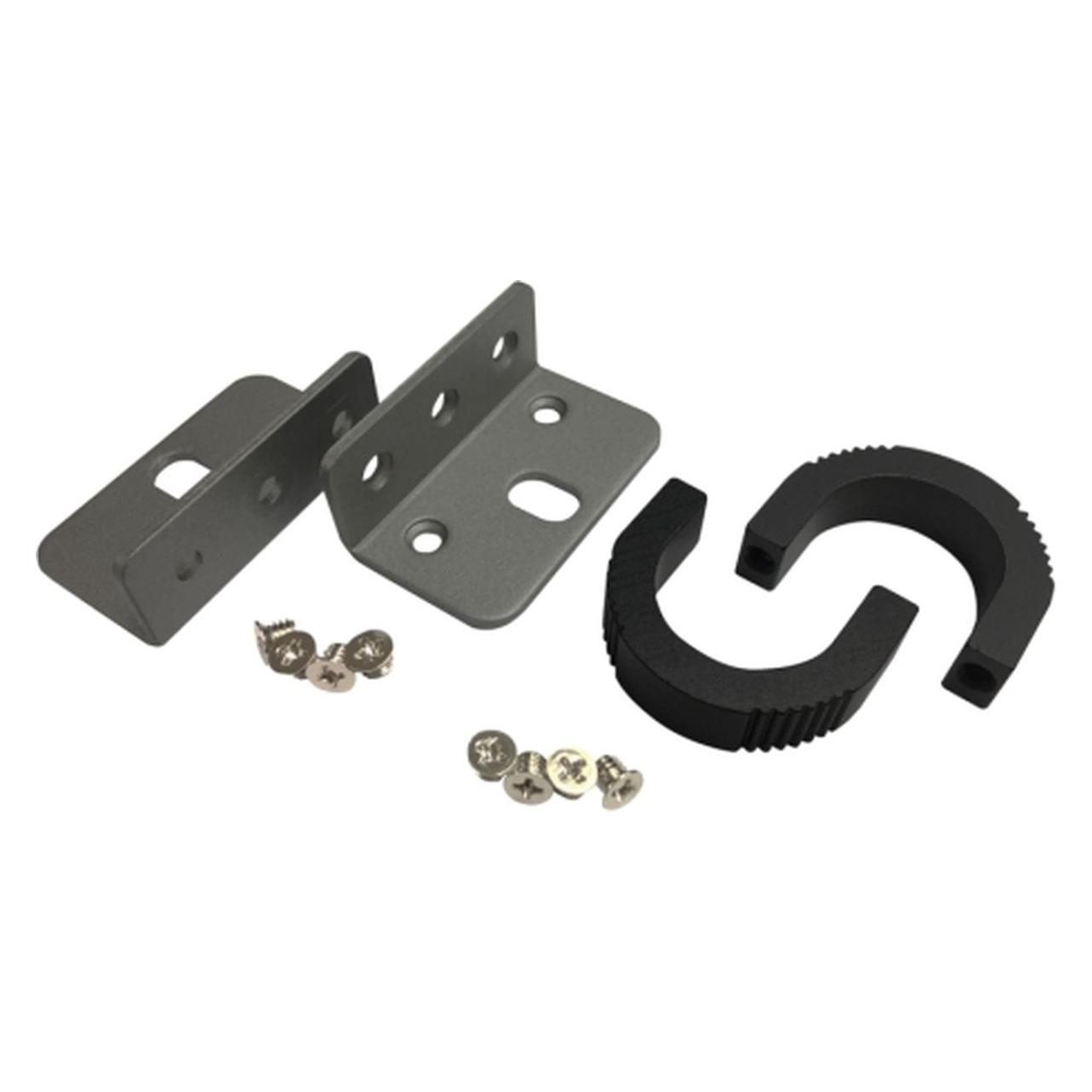 QNAP SP-EAR-BLK-01 rack mounting ears kit, with screws, one pair for left and right each (SP-EAR-BLK-01)