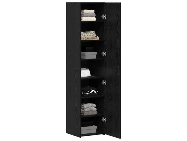 vidaXL Highboard Schwarz Eichen-Optik 40 x 42,5 x 185 cm