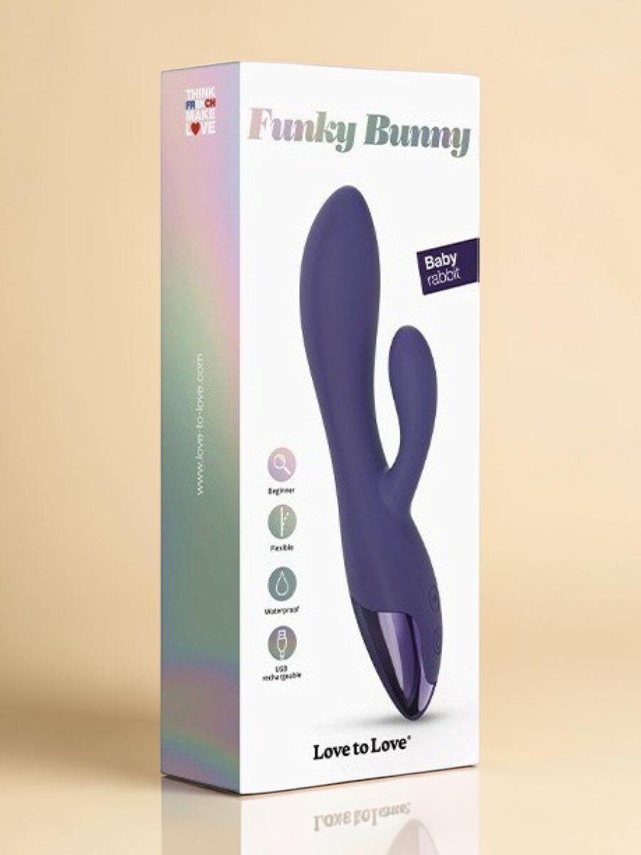 Love to Love Rabbit Funky bunny Violet