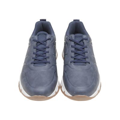 Trainingsschuh TOM TAILOR "Tom Tailor Sneaker Low", Kinder, Gr. 45, blau (denim), Polyurethan, Schuhe