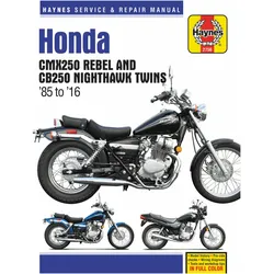 Honda CMX250 Rebel & CB250 Nighthawk Twins (85-16), Ratgeber von Haynes Publishing
