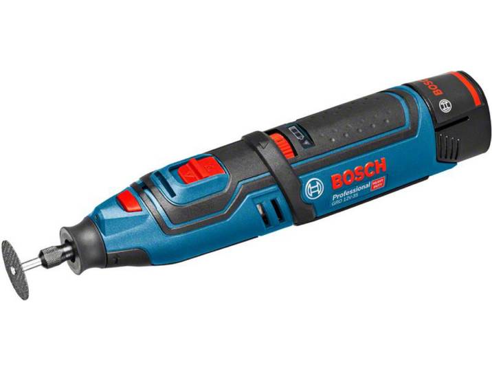 Outil rotatif sans fil Bosch GRO 10\,8 V-LI\, version Solo\, L-BOXX 06019C5002