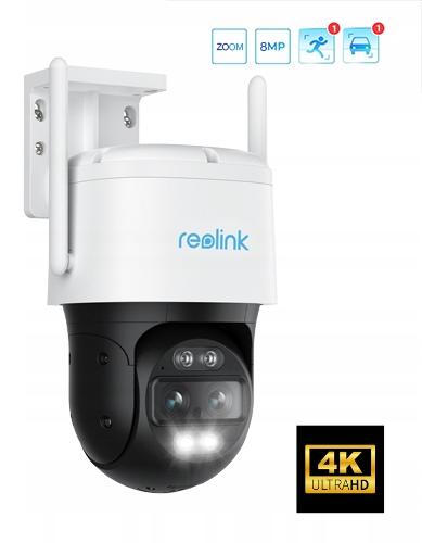 Schwenkbare WiFi-Kamera App 4K 8Mp 6X Zoom, Verfolgung von Personen Und Fahrzeugen