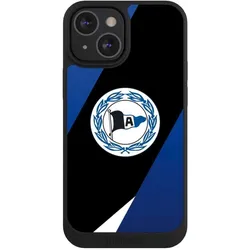 Nivocase Handyhülle für Apple iPhone 13 Mini Hülle NIVOpure Case Schwarz Arminia Bielefeld DSC Offizielles (Apple iPhone 13 mini), Smartphone Hülle, Schwarz