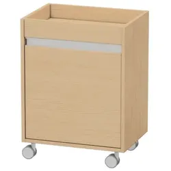 Duravit Rollcontainer „Ketho“ 50 × 67 × 36 cm Eiche Natur