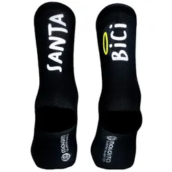 MALDITA BUENA SUERTE Socken Santa Bici | schwarz