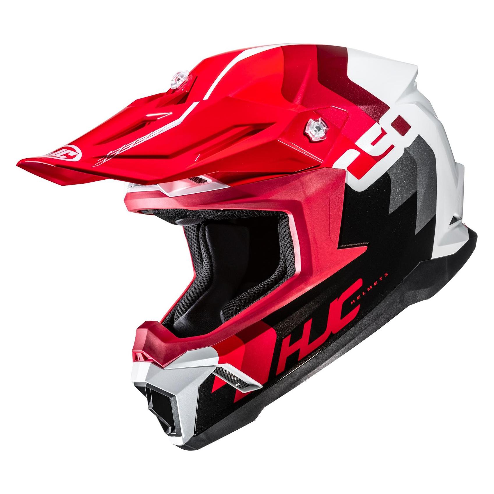 HJC C50 Primal MC1 Crosshelm Rot / Weiss / Schwarz S (S, 55 - 56 cm) (161401)