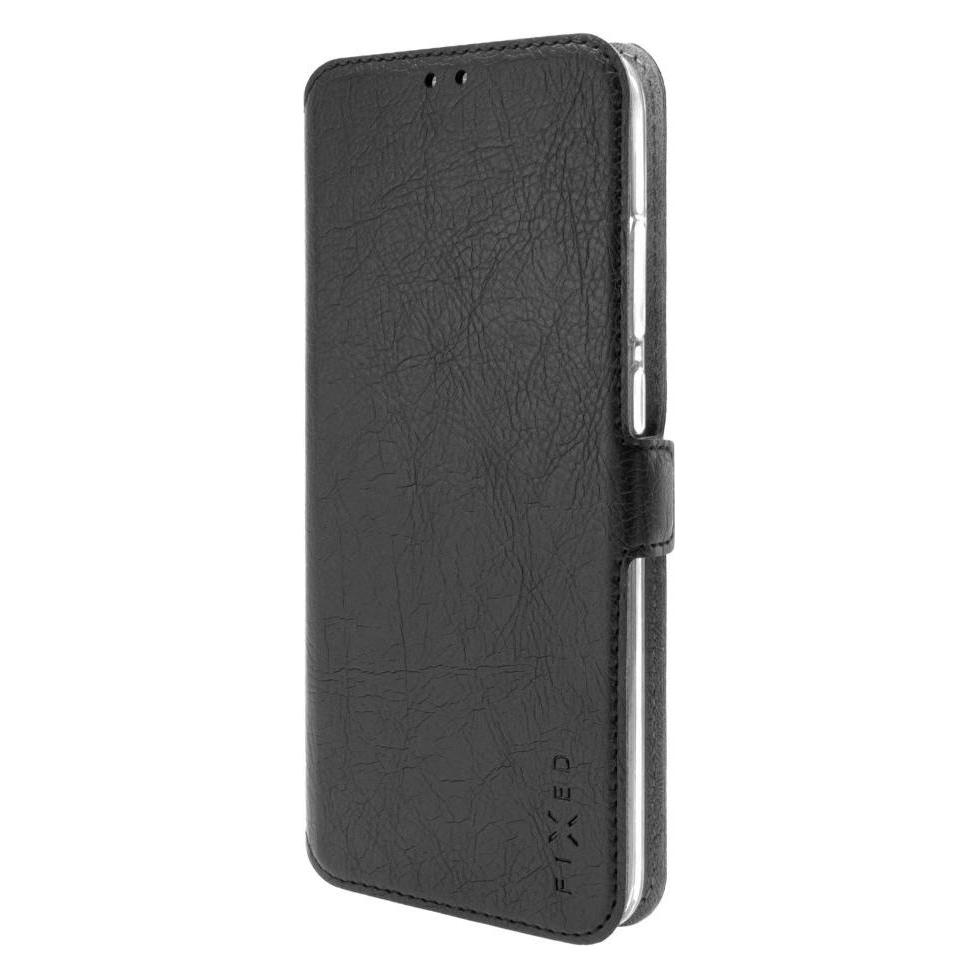 Fixed Themenbuch Telefon für Samsung Galaxy A04s, schwarz (Samsung Galaxy A04S) (FIXTOP-1024-BK)