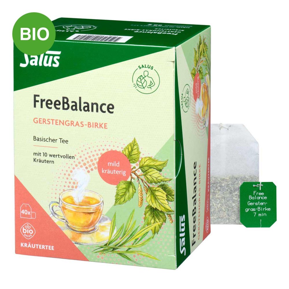 SALUS Pharma GmbH Salus FreeBalance Gerstengras-Birke Basischer Tee 18893033
