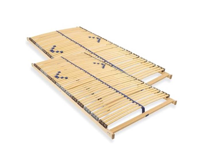 Sleepneo Lattenrost 160x200 cm vormontiert Blauer Engel-Zertifizierung 42 Latten 7-Zonen Birkenschichtholz belastbar 150 Kg Made in Germany