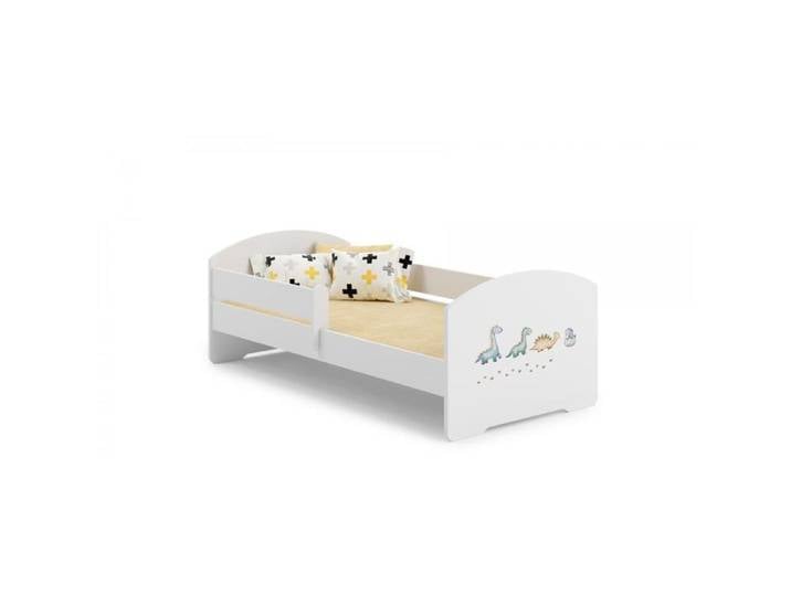 Lit enfant LUK BAR 160x80 Dinosaures avec matelas